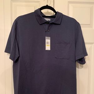 Navy polo shirt